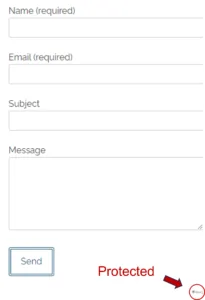 Protected shield of dxw3 spam block plugin