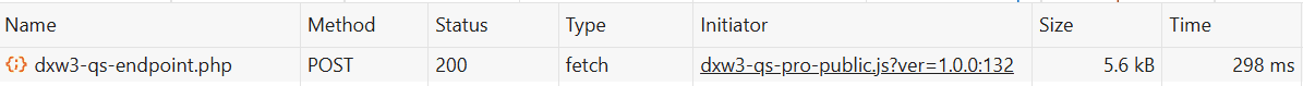 Chrome DevTools Network timing from the demo shop